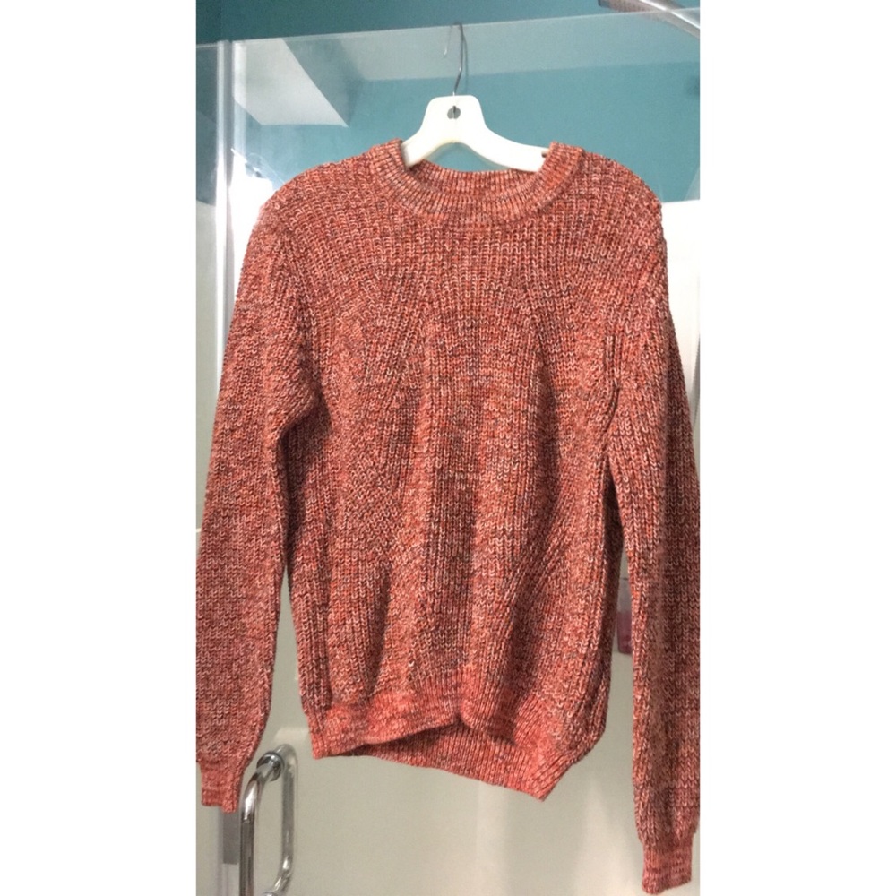 Orange H&M Fall Sweater